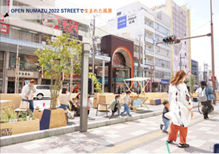 OPEN NUMAZU 2022 STREETで生まれた風景