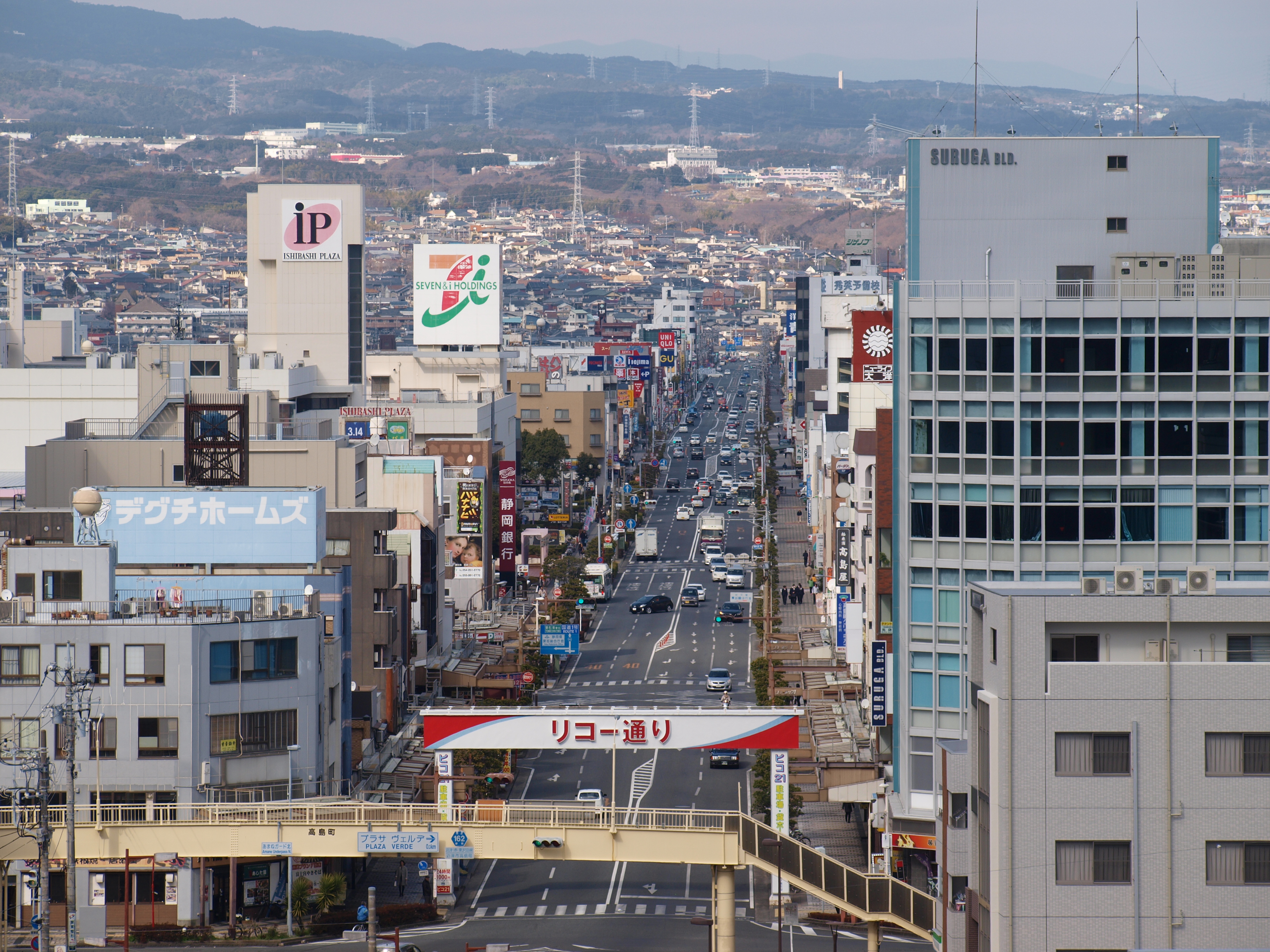 上石田交差点の画像