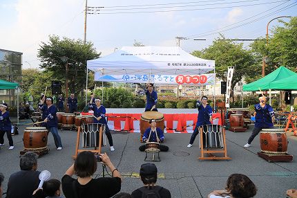 原・浮島ふるさと夏まつりイベントの様子