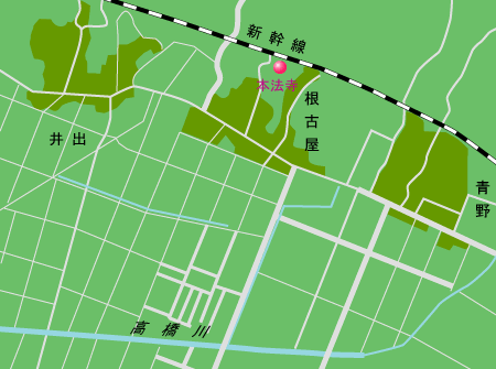 本法寺 地図