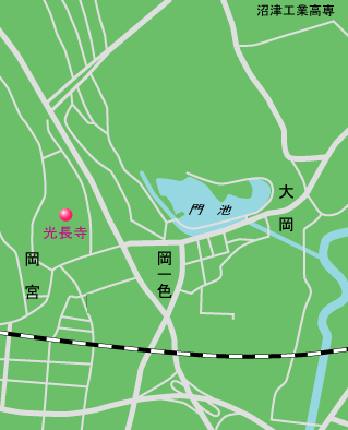 光長寺 地図