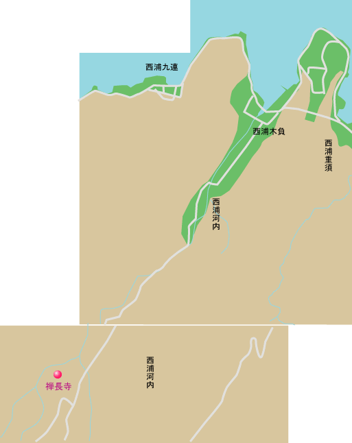 禅長寺 地図