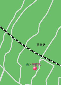 山ノ神古墳(やまのかみこふん)の地図