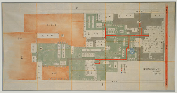 帯笑園之図(江戸時代)