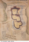 興国寺城縄張り図