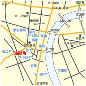 浅間町マップ