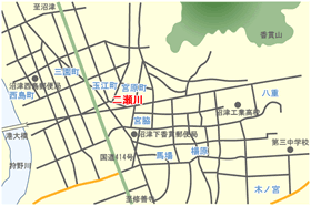 二瀬川マップ