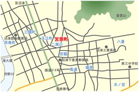 宮原町マップ