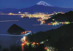 発端丈山からの富士山。詳細は右記。
